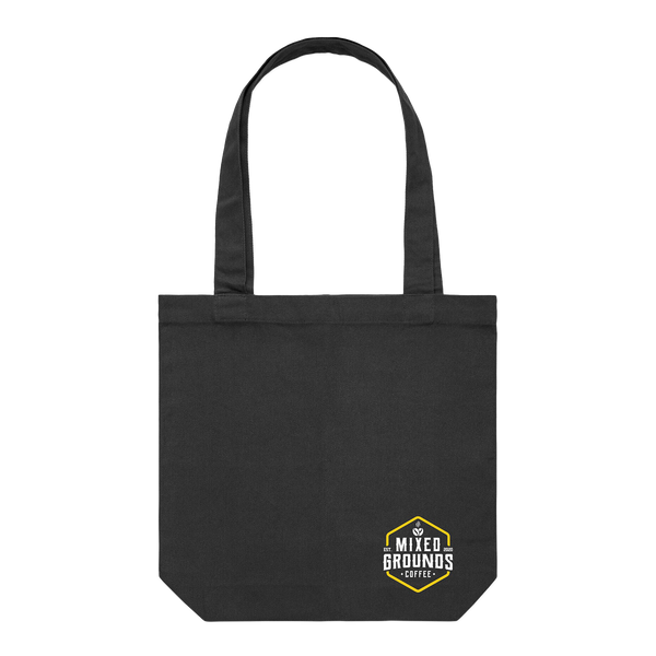 Mixed Grounds Tote in black
