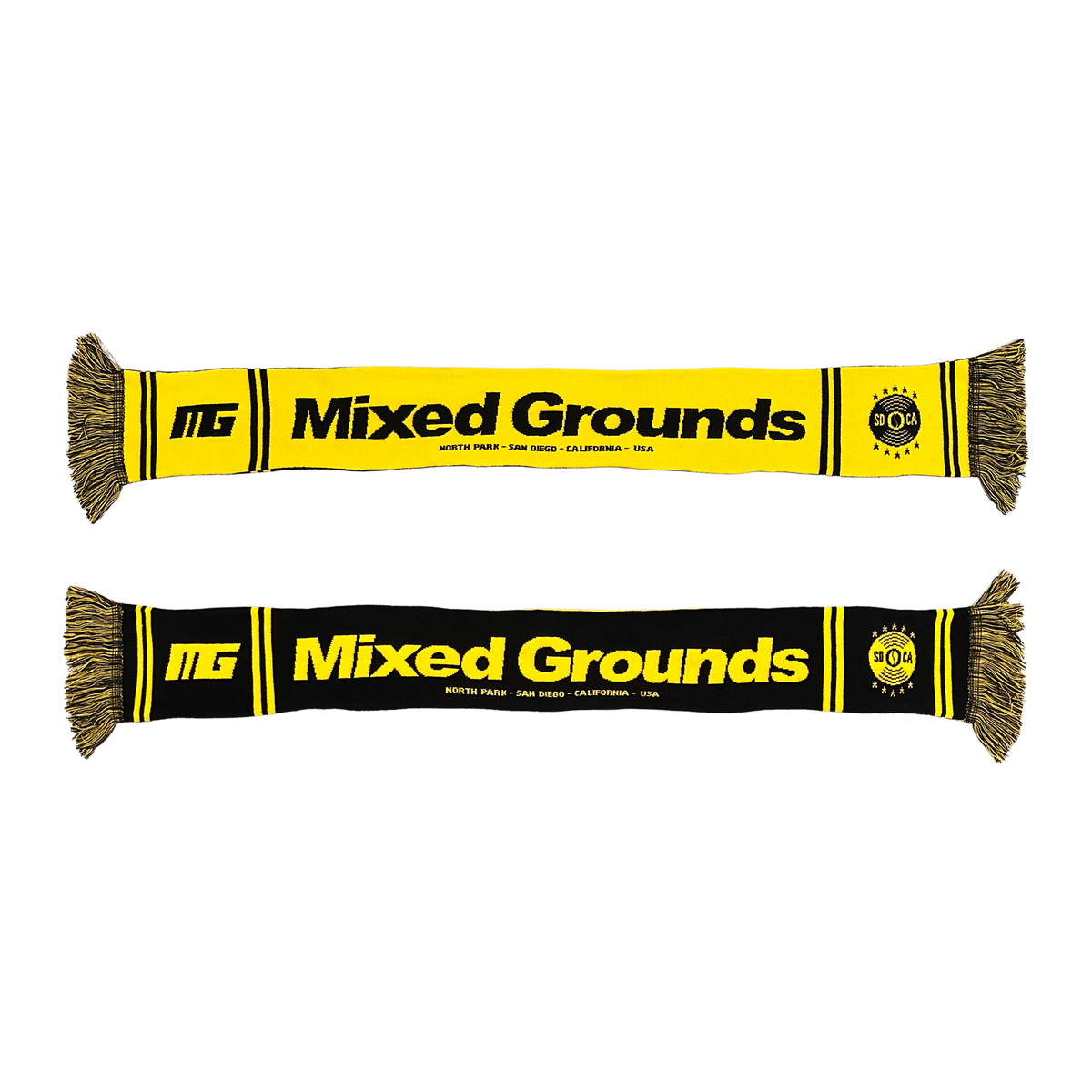MGWC 2026 Scarf (black & yellow)