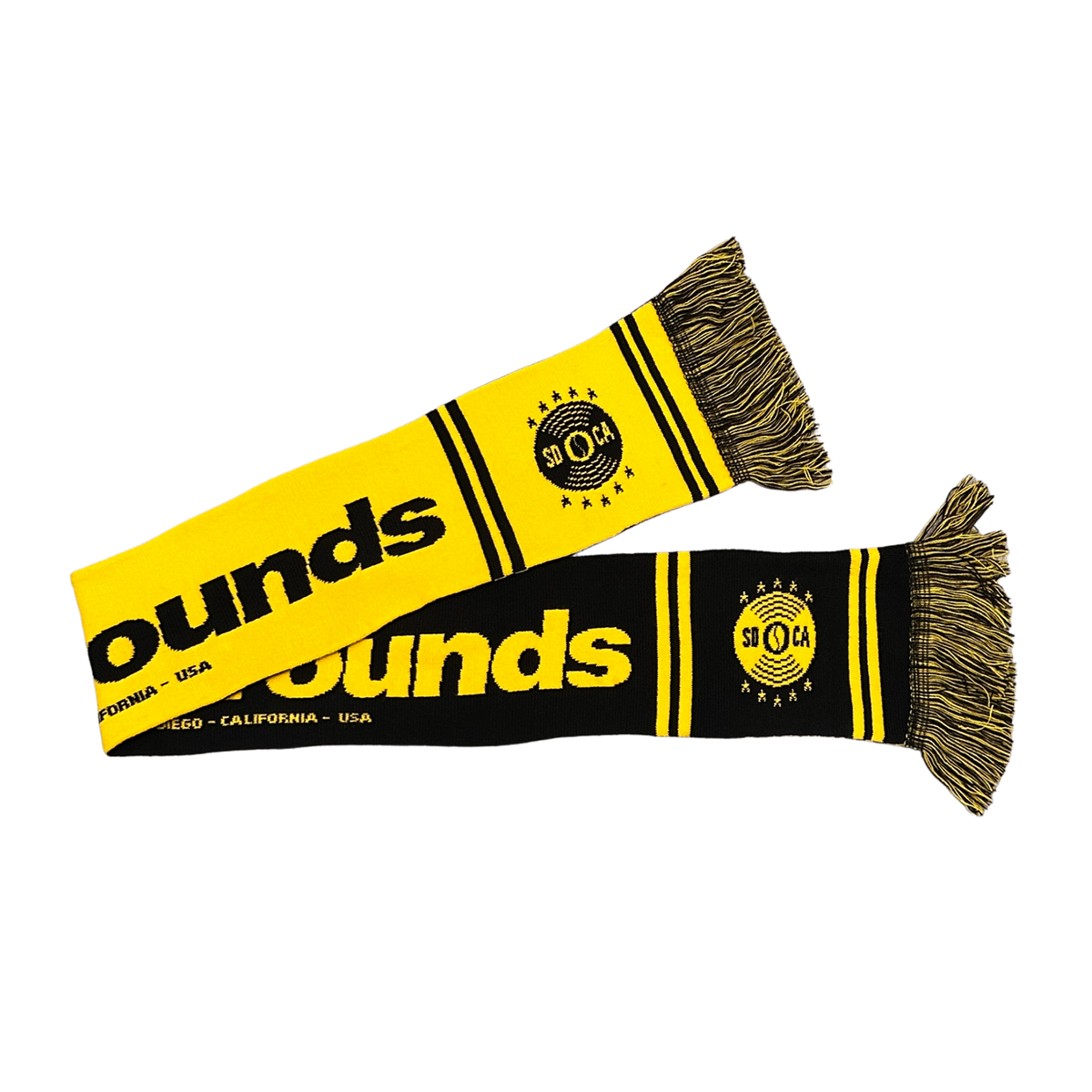 MGWC 2026 Scarf (black & yellow)