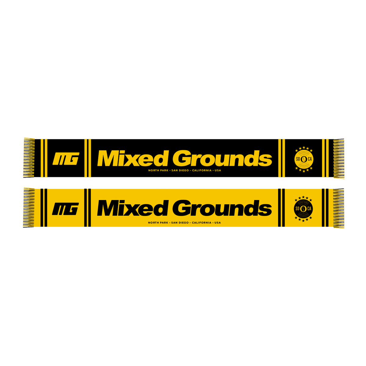 MGWC 2026 Scarf (black & yellow)
