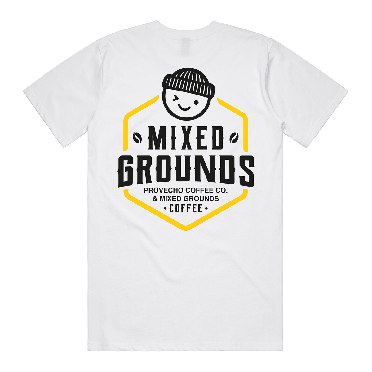 Provecho x Mixed Grounds Tee (white)